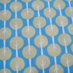 Organic Fabric Blue and Gre..